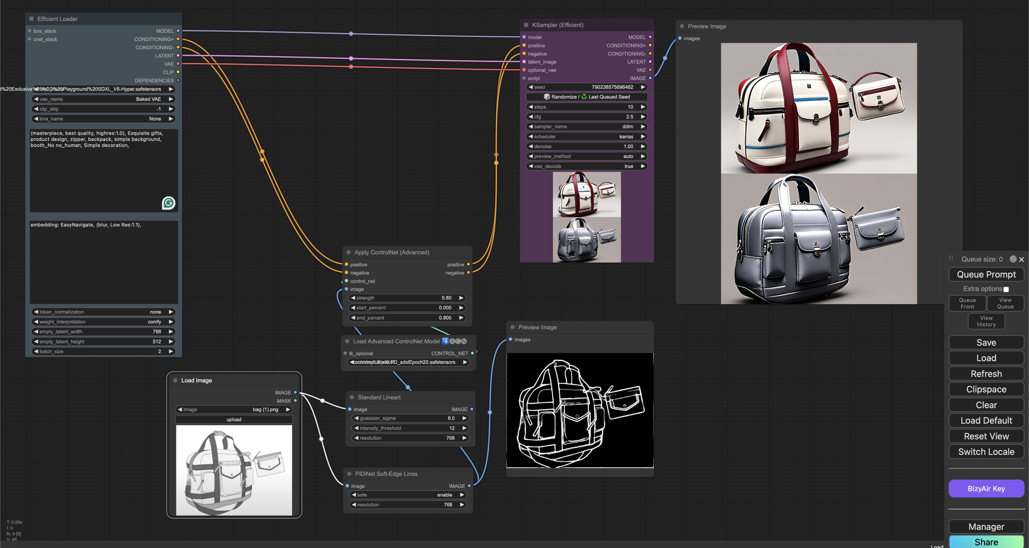 Soft Edge Line Workflow